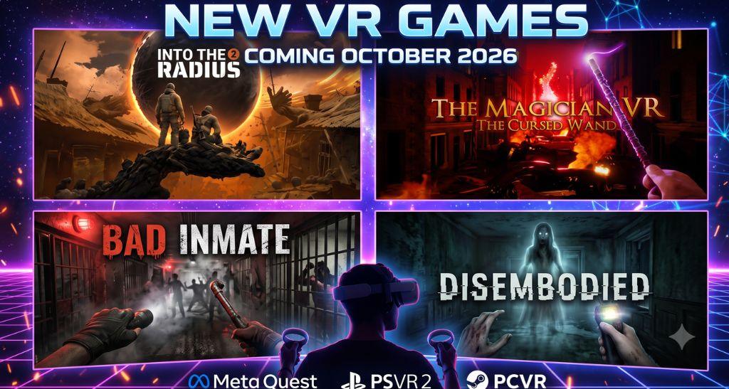 Pc 252 Printer New VR Games Coming Out in October 2026: Quest, PC VR & PS VR2